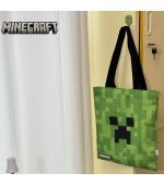 Minecraft Green Shopping Tote Bag