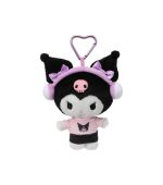 Sanrio Hello Kitty & Friends Kuromi Citywalk Collection 6 Inch Headset Plush Pendant