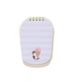 Mofusand Ice Cream Collection Yellow Plush Notebook