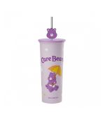 Care Bears Collection Purple Stainless Steel Tumbler with Straw 800ml