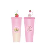 Strawberry Shortcake Tumbler & Straw 700ml 