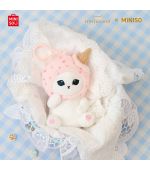 Mofusand Ice Cream Collection Pink Hat Plush Pendant