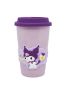 Sanrio Kuromi Ceramic Tumbler with Lid and Sleeve 400ml Kuromi