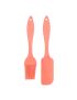 Mini Spatula & Brush Set(Orange)