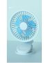 Miniso 1200mAh Blue Mini Clip On Fan