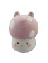 Mushroom 9.5 Inch Plush Soft Toy Cat Ears Pink
