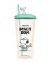 Snoopy Summer Travel Collection Plastic Tumbler With Straw 550ml Green