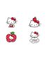 Sanrio Hello Kitty Apple Season Series Acrylic Badge