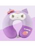Sanrio Kuromi Strawberry Collection Memory Foam Neck Pillow