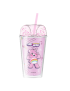 Care Bears Collection Double Wall Plastic Tumbler With Straw Pink