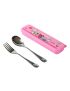 BT21 Collection Flatware Pink Fork & Spoon Set
