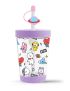 BT21 Collection Purple Portable Plastic Tumbler 535ml