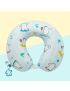 We Bare Bears Ice Bear Seaside Music Festival Neck Pillow 