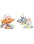 LuLu The Piggy Building Blocks Travel In the Stars & Cloud Train 2 Assorted Models 