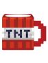 Minecraft Square TNT Ceramic Mug 470ml Red