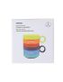 MINISO Rainbow Ceramic Set Of 2 Mugs