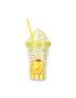 Sanrio Pompompurin Plastic Water Bottle 320ml Yellow