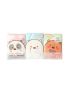 We Bare Bears Fragrance Free Tissues