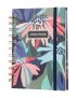 Floral Dark Blue A5 Memo Book