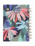 Floral Dark Blue A5 Memo Book