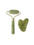 Jade Massage Roller & Gua Sha Set 