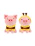 MINISO Piglet Bee Hoodie Plush Soft Toy