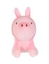 Sitting Piglet Rabbit Hoodie Plush Soft Toy