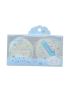 Sanrio Characters Extra Large 2 Pack Makeup Power Puffs & Container (Assorted Characters)