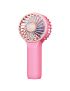 Contrast Colour Series Handheld Fan Dark Pink