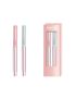 MINISO Rose Gold Gel Pen 2 Pack PDQ