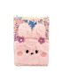 Spring Series 13*18cm Glitter Hardcover Book (60 Sheets, Rabbit) PDQ