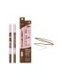 MINISO Dual-Ended Tool Makeup Pen Eyebrow Brown 