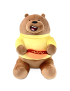We Bare Bears Grizzly 10 Inch Foodie Plush Soft Toy