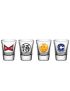 Dragon Ball Z Set Of 4 Shot Glasses