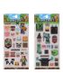 Minecraft Jelly Stickers 1 Pack (Assorted Stickers)