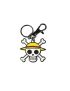 One Piece Skull Luffy Keychain