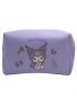 Sanrio Kuromi Large Compacity Square Cosmetic Bag 