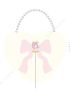 Sanrio My Melody Yellow Heart Shaped Plush Handheld Bag 