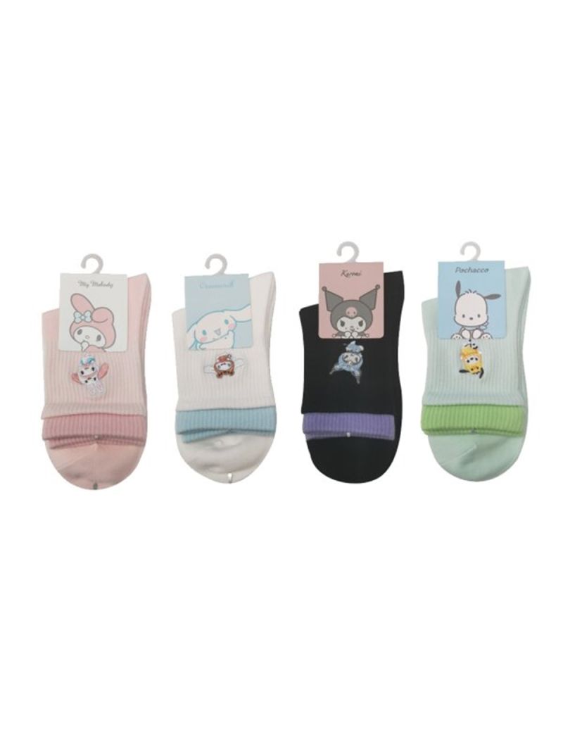 Sanrio Characters Double Layer Women Socks