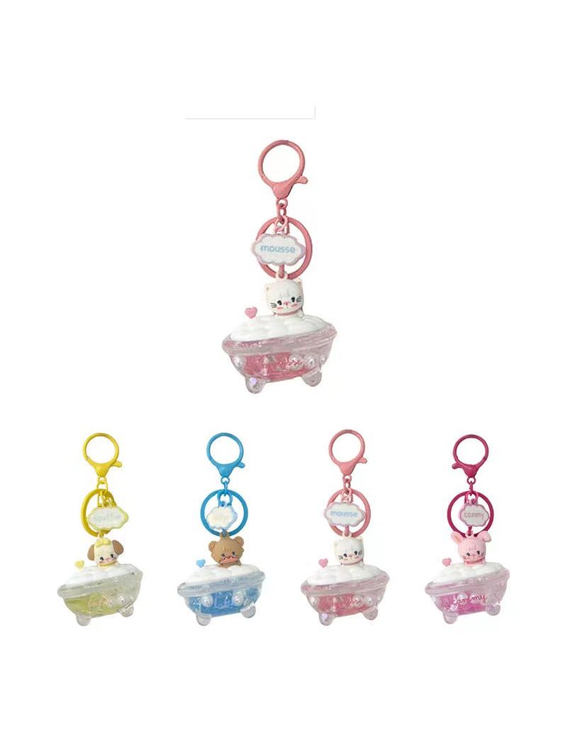 Mikko Collection Bathtub Keychain