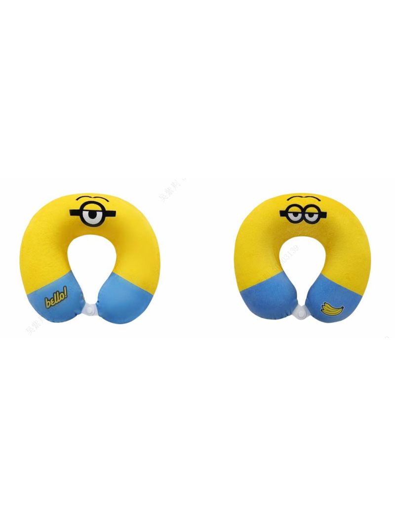 Minions Collection Creative Cartoon Memory Foam U Shaped Neck Pillow