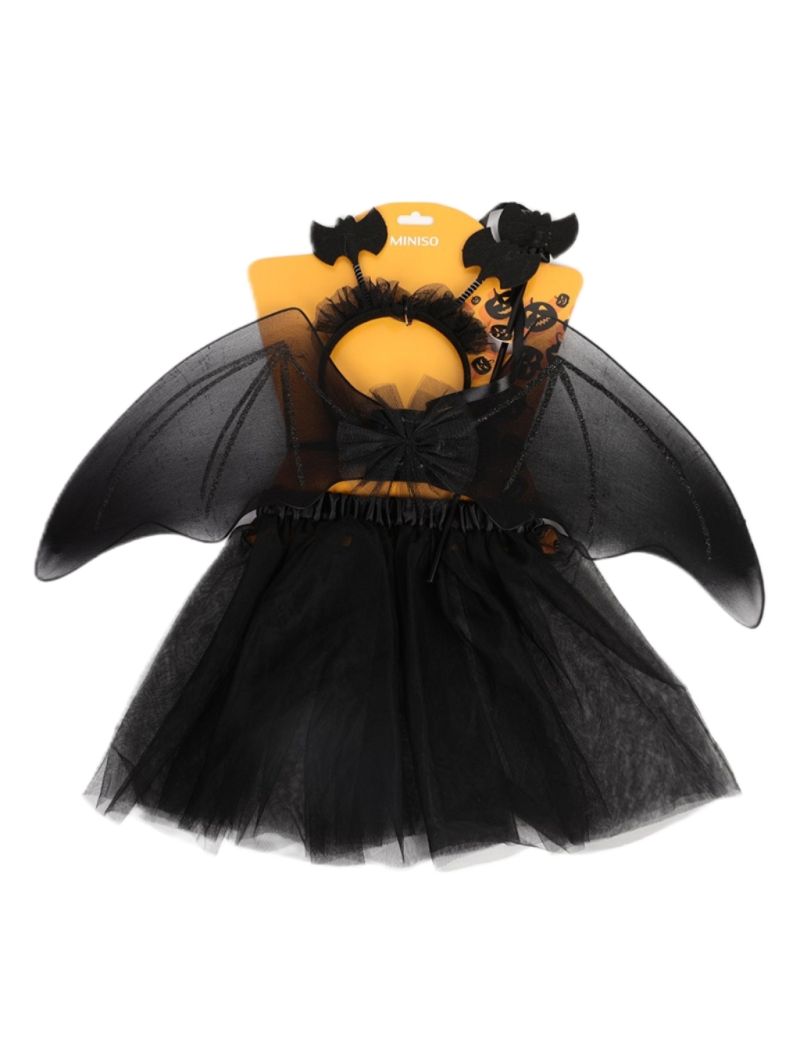 Halloween Black Bat Tutu & Skirt Dress Up Set