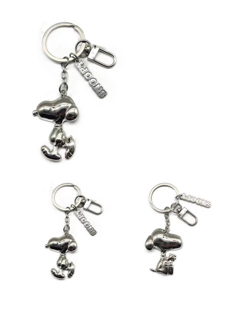 Snoopy Metal Keychain