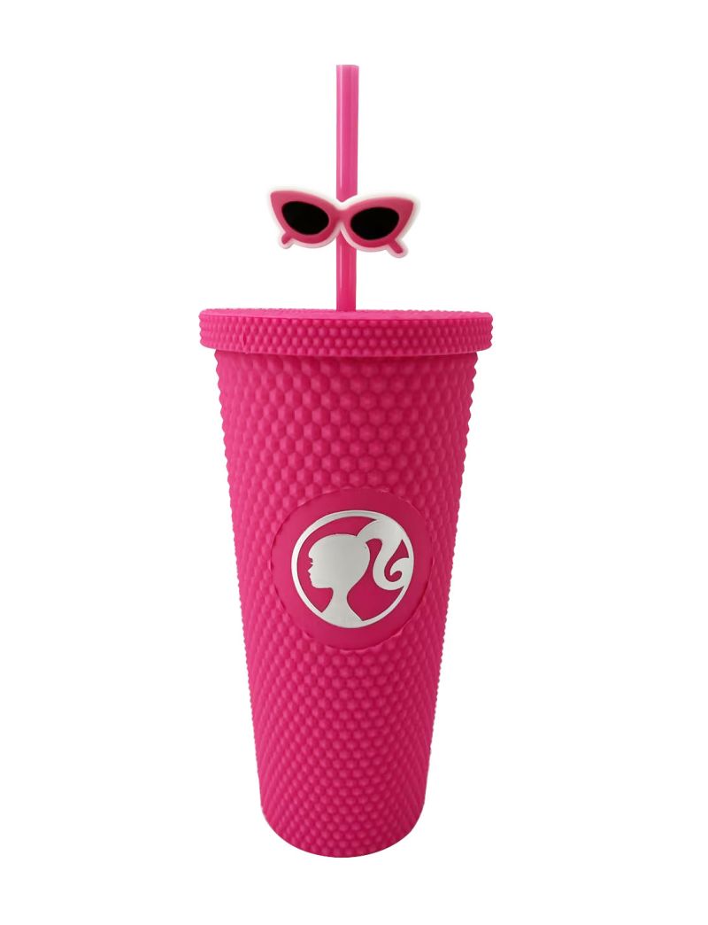 Barbie Collection Studded Tumbler with Straw (700mL)