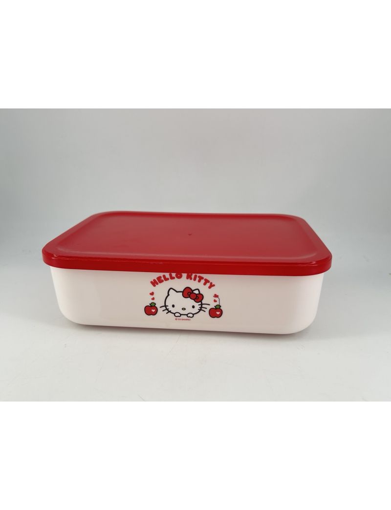Hello Kitty Apple Collection Storage Box with Lid (S)