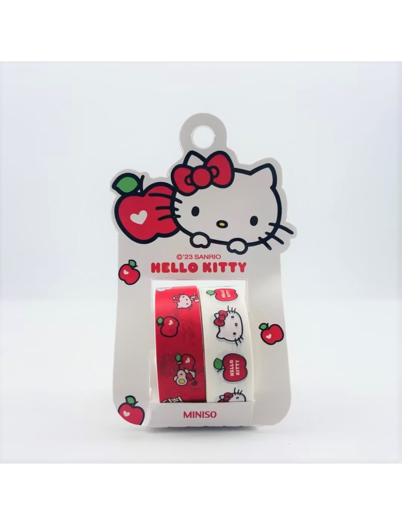 Sanrio Hello Kitty Apple Season Series 2-Roll Adhesive Tape Set PDQ