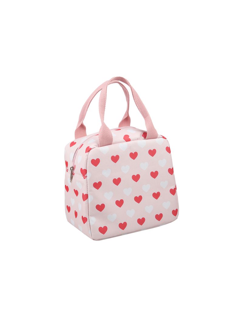 Pink Romance Series Lunch Bag (Heart)