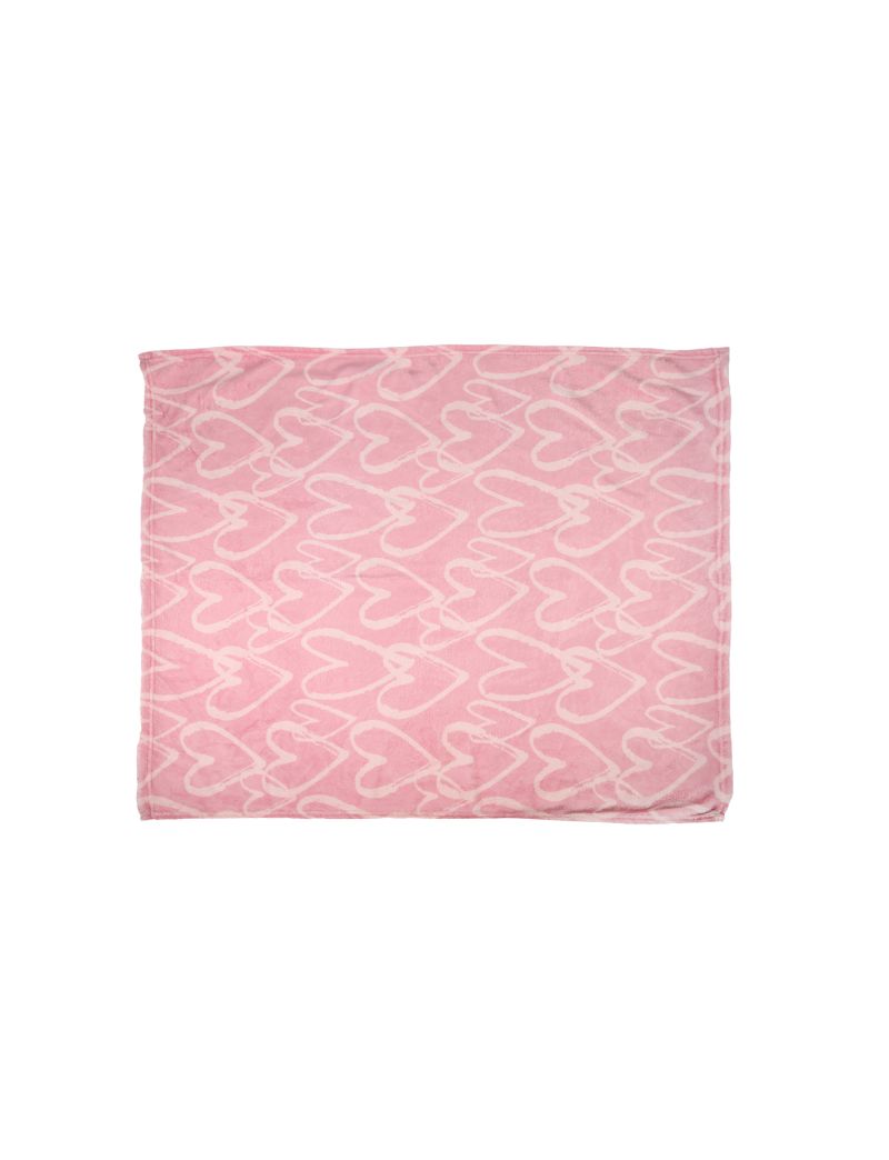 Pink Romance Series Plush-Face Blanket