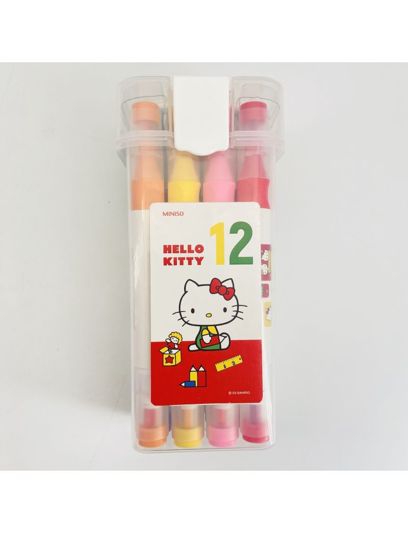 Hello Kitty Fun School Season Series Basic Marker Set (12 Pack) PDQ