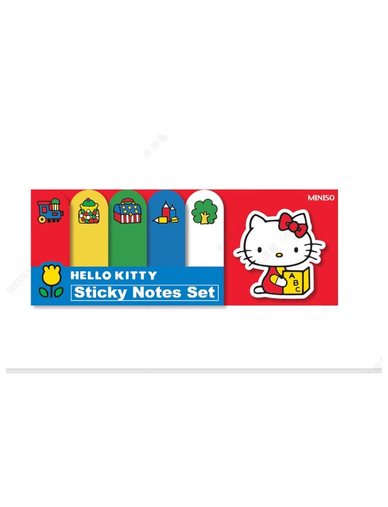 Hello Kitty Fun School Sticky Notes 